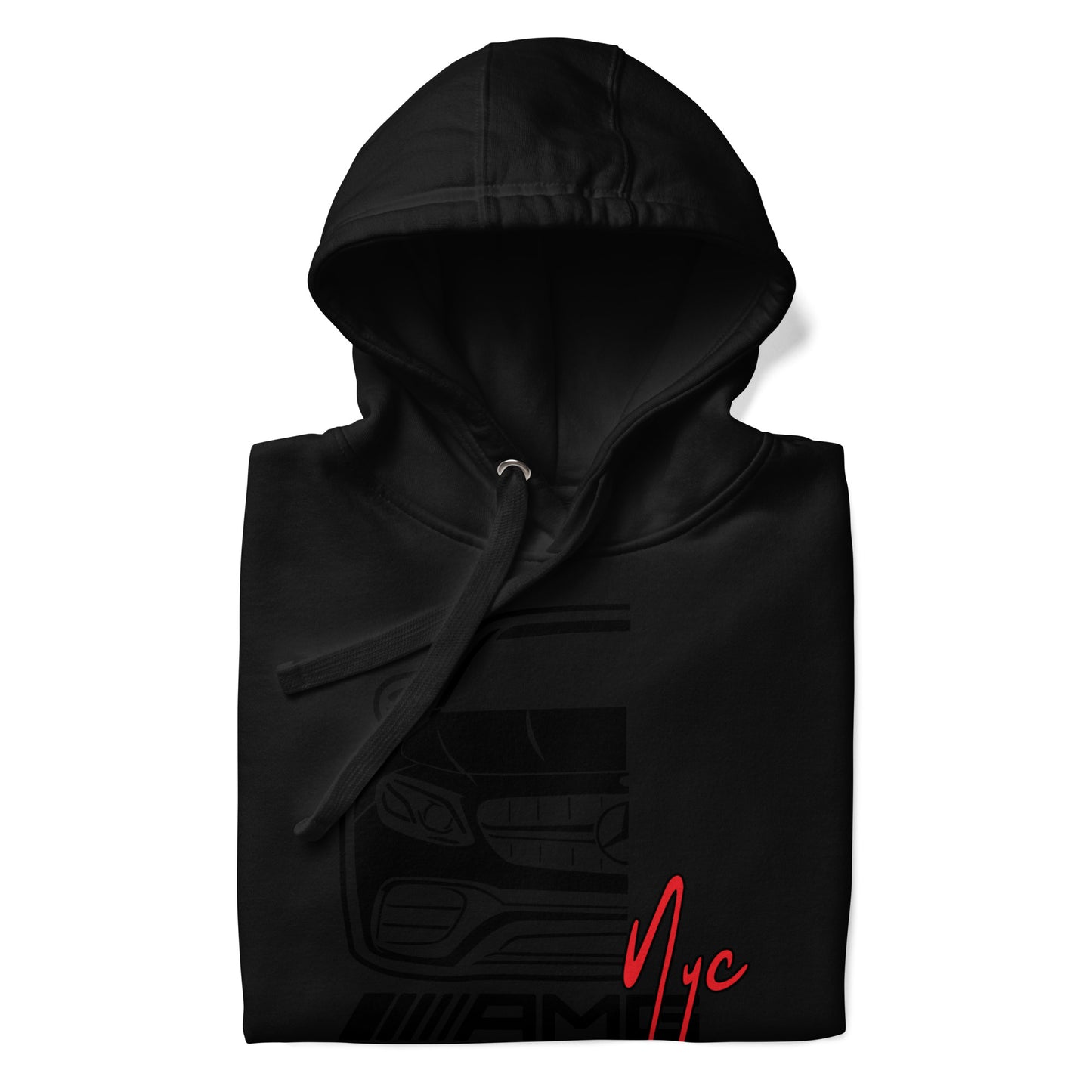 Pullover Hoodie Blackout Logo